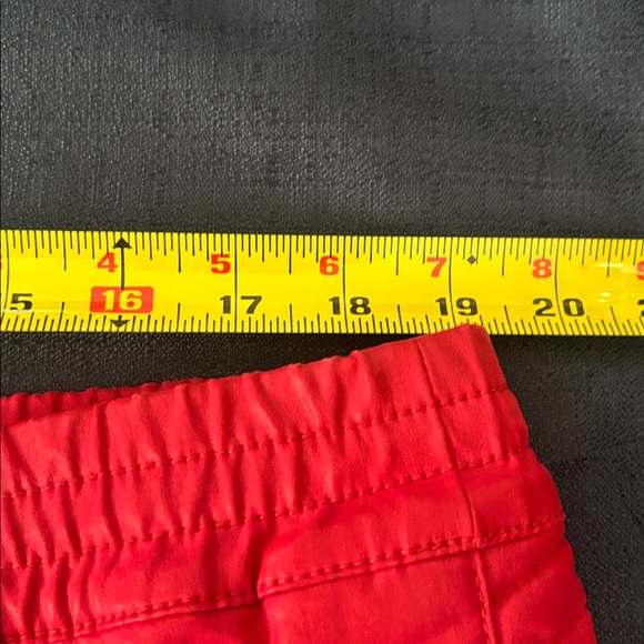 Balmain Red Quilted Joggers ( New ) - Picture 7 of 11